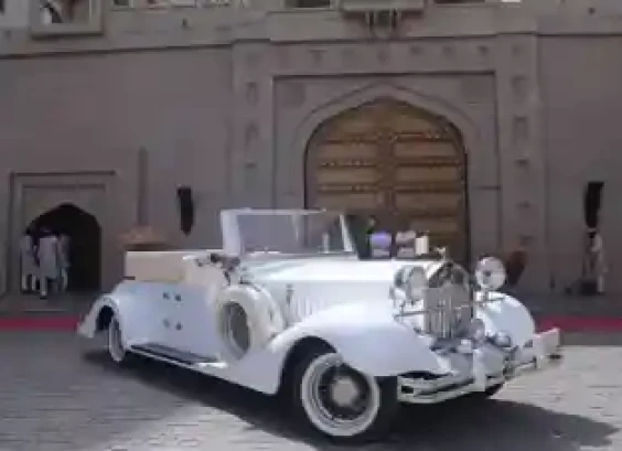 Vintage Car booking for a wedding in Pushkar