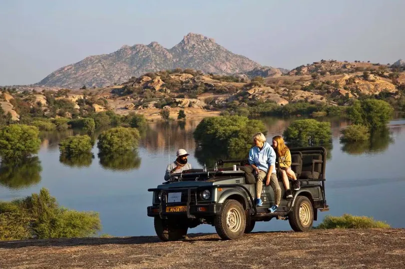 Pushkar to Jawai Bandh Distance